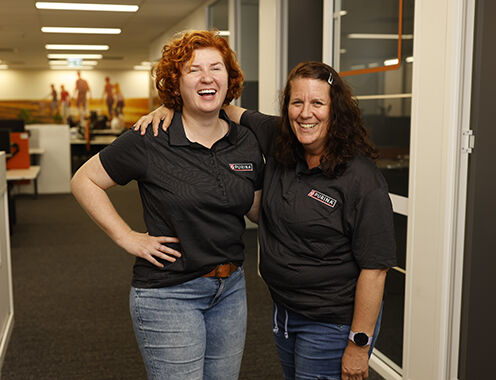 Purina Staff Members Juz & Liz
