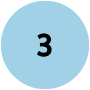 number three icon